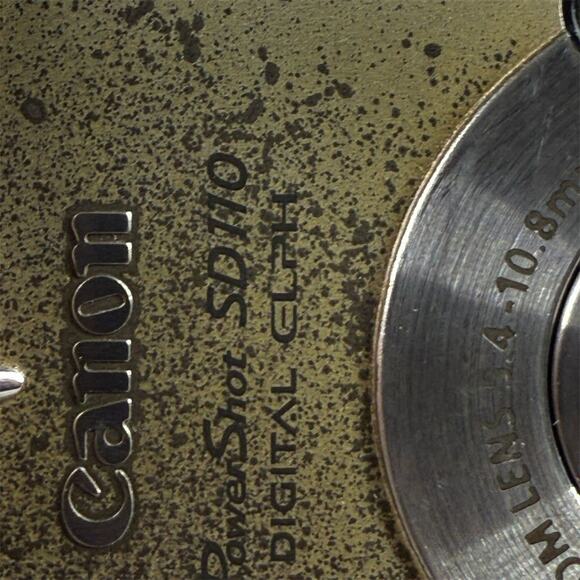 Canon PowerShot SD1100 IS Digital ELPH Camera Silver w/ Charger 8MP 3x Zoom - Picture 9 of 9